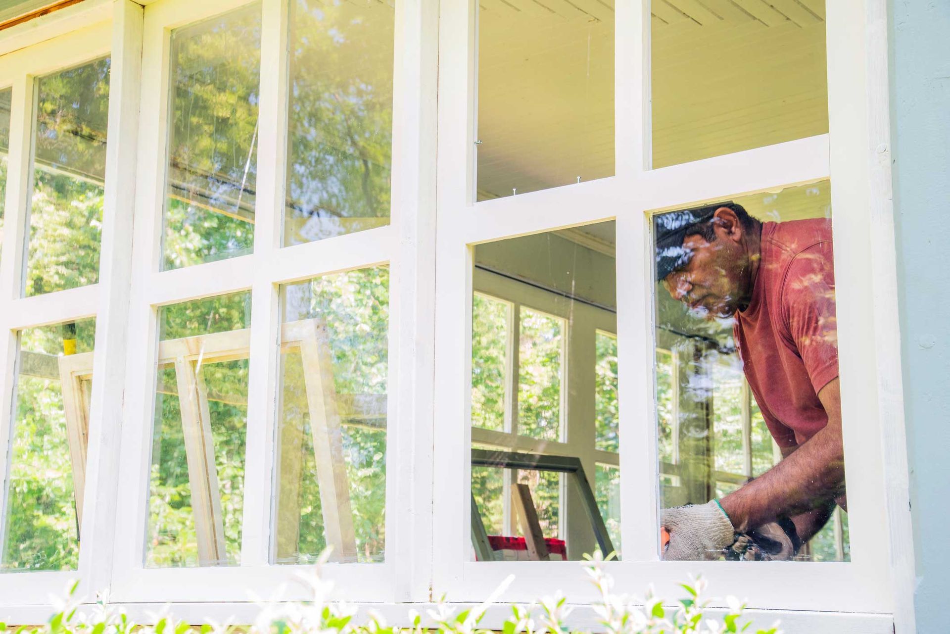 Home renovations with a window contractor.