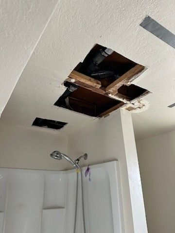 Salt Lake Flood Damage due to faulty tub drain