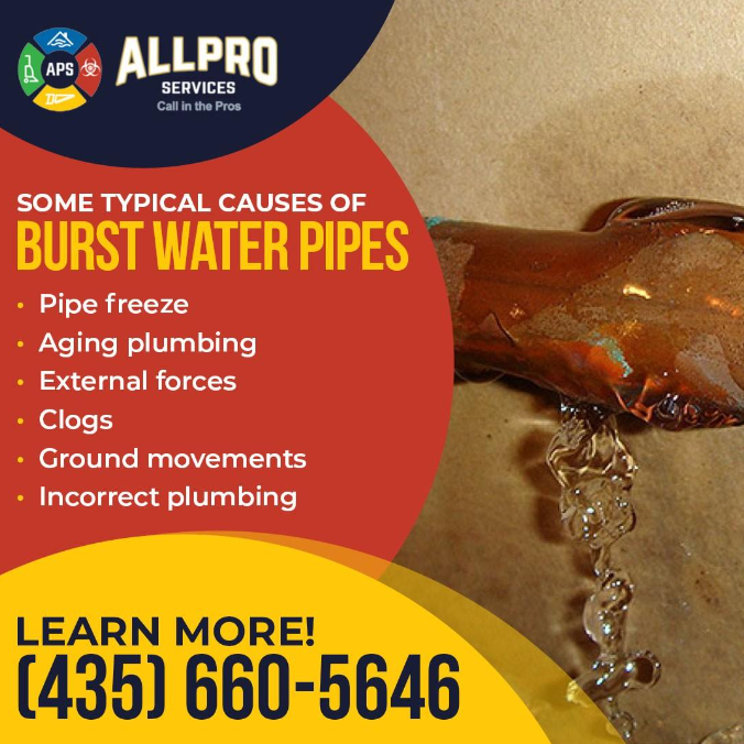 causes for burst pipes