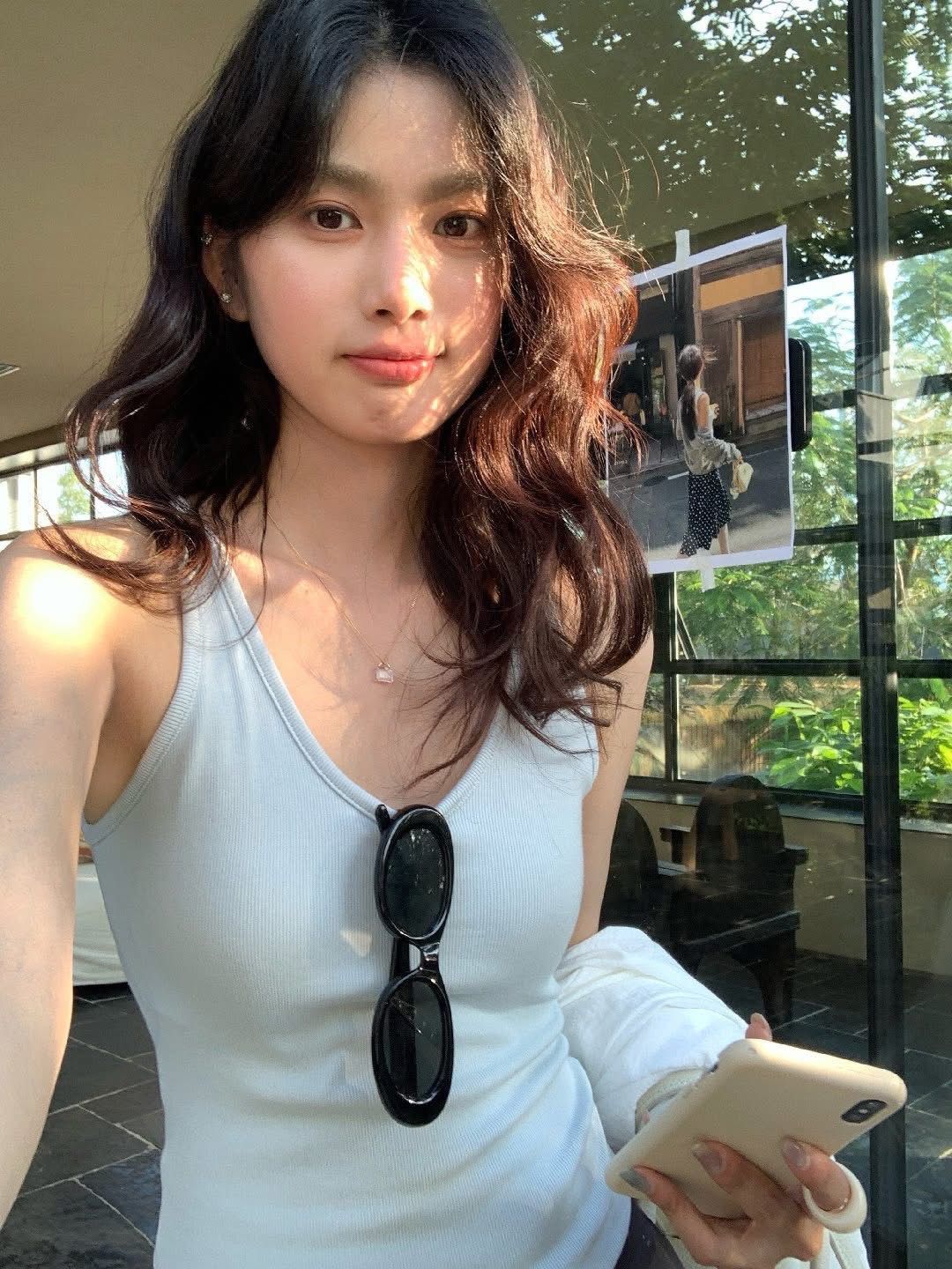 韓版 26S/S -#tm1606-U領內搭外穿打底背心/帶胸墊