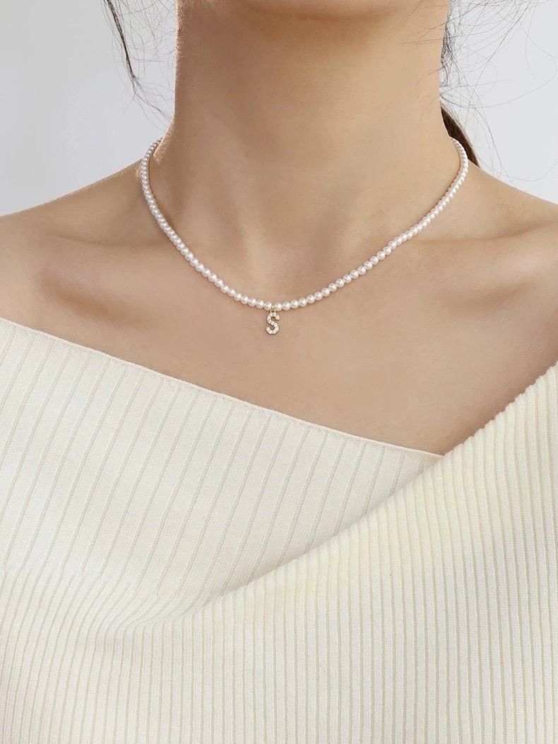 ㊙️美安獨家優惠免運㊙️    法國??專櫃小米珠項鍊