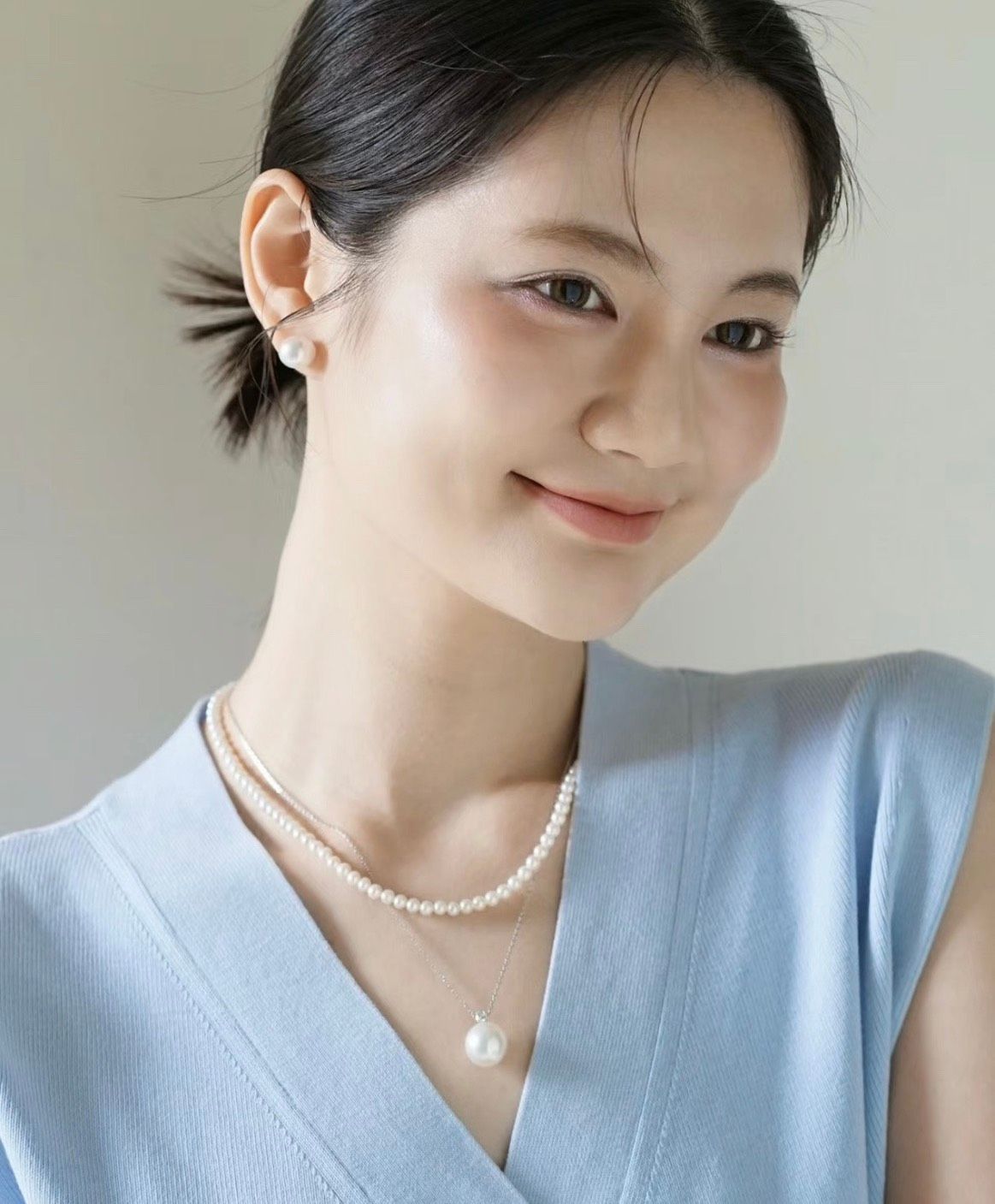 ㊙️美安獨家優惠免運㊙️ //全禮盒?包裝 一定要自留~ 御本木mikimot*o 戴妃項鍊耳環 整套禮盒裝!!
