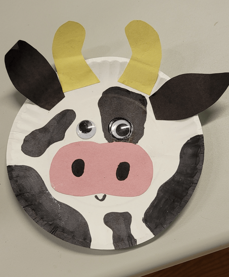 Paper Plate Cow Craft For Kids - Kids Craft Room