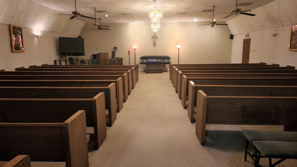 Peaceful Garden Funeral Home - Chapel Front View