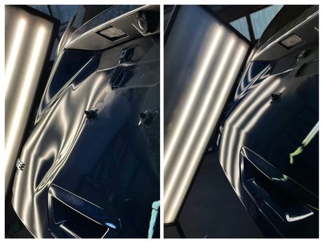 bodyline smashed on this tailgate