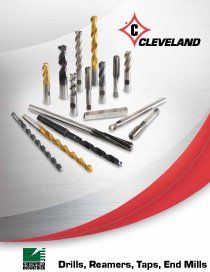 A brochure for cleveland drills reamers taps and end mills