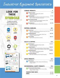 Industrial equipment specialists look for these symbols