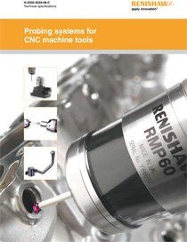 A brochure for probing systems for cnc machine tools