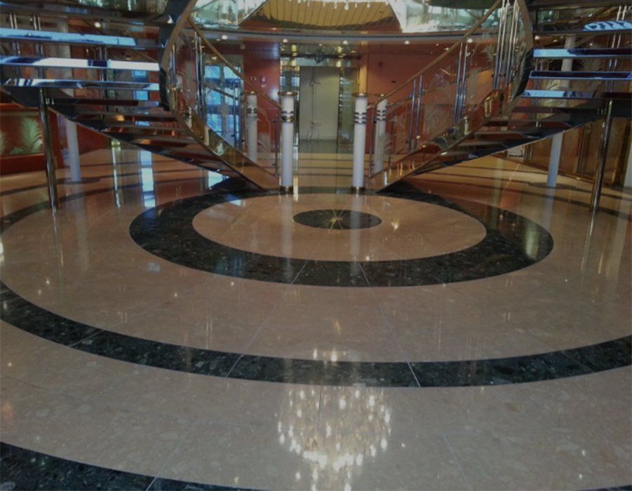 marble floor
