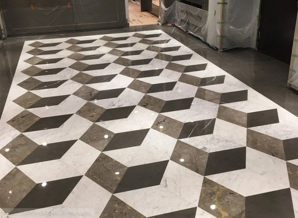 marble floor