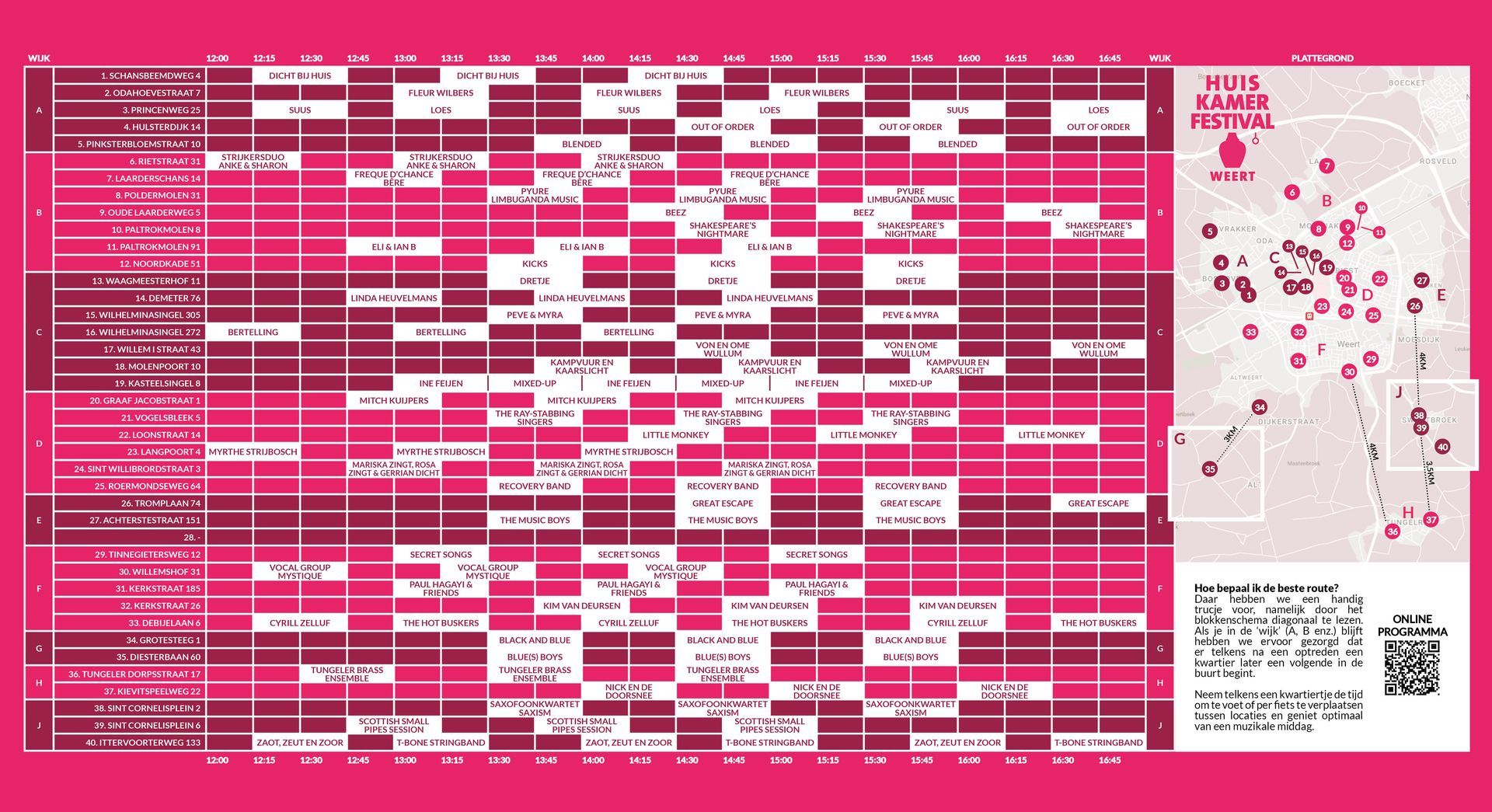 Programma Huiskamerfestival 2024