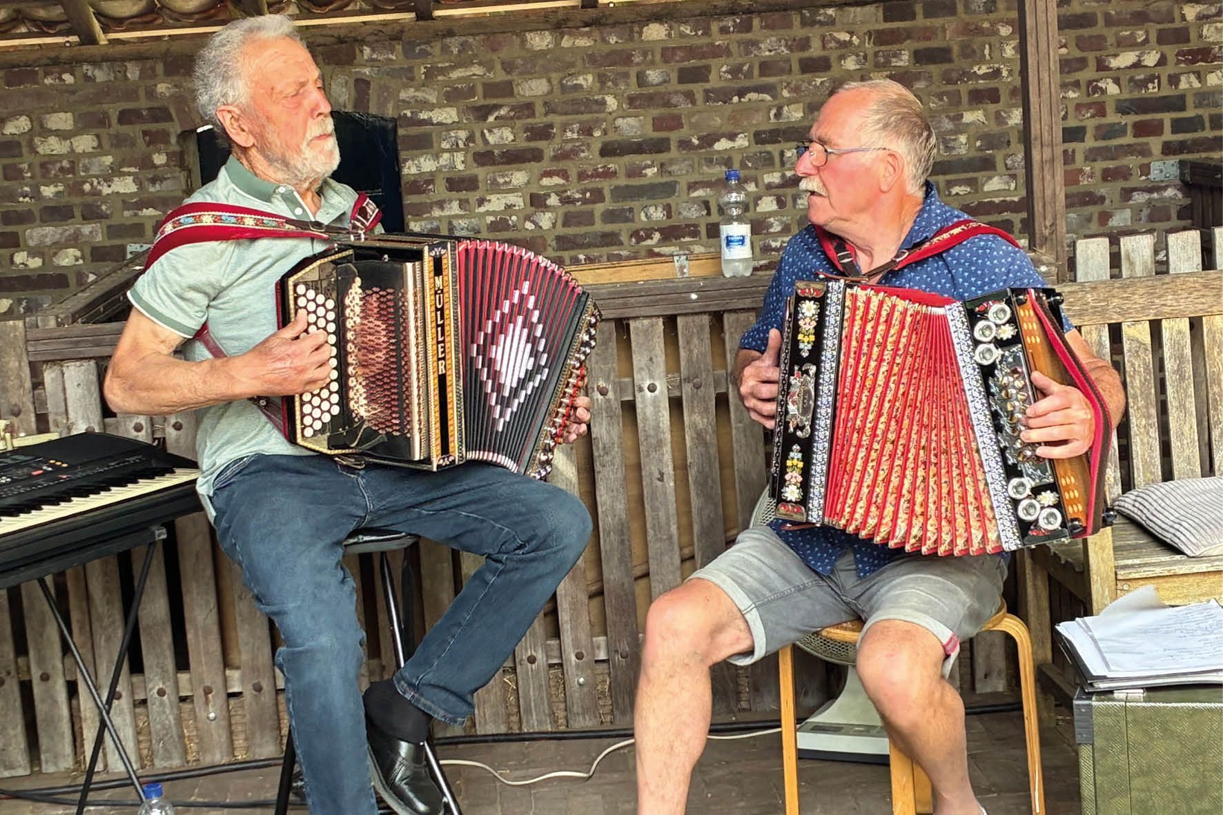 Guus Maes en Jac Bensch