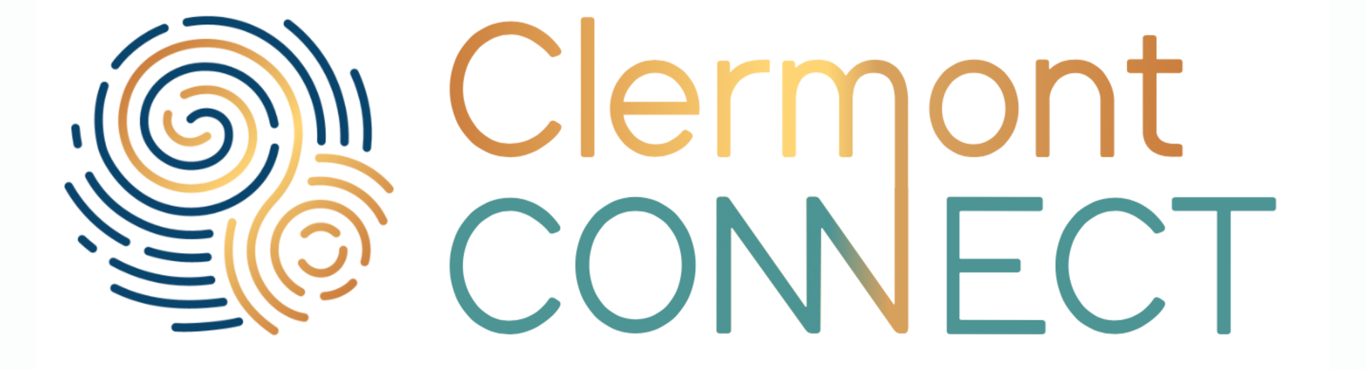 Logo for Clermont Connect: text
