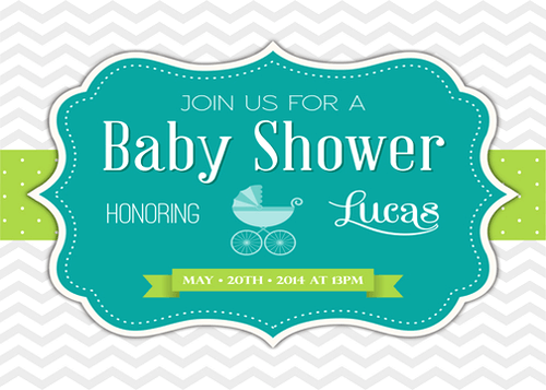 Baby  shower invitation