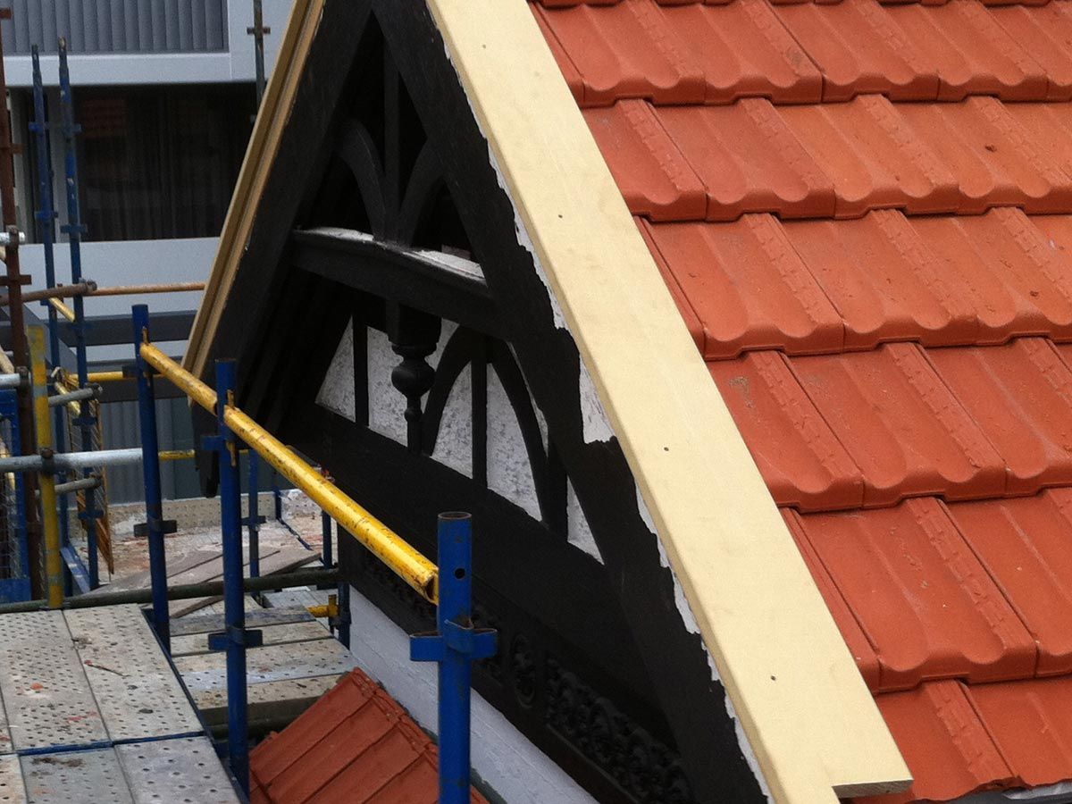 New Rotten Timber Gable — Perth, WA — Harry’s Roof Practice 
