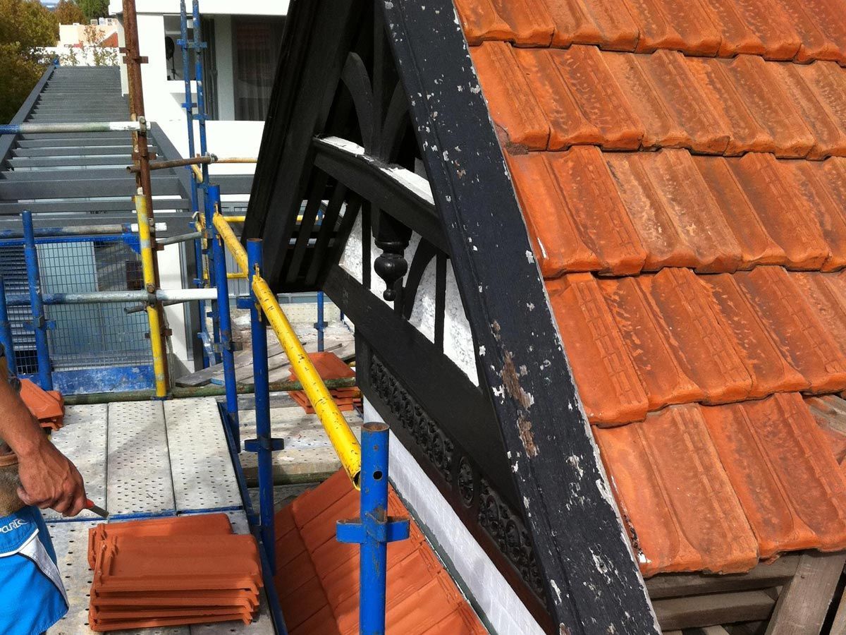 Old Rotten Timber Gable — Perth, WA — Harry’s Roof Practice 