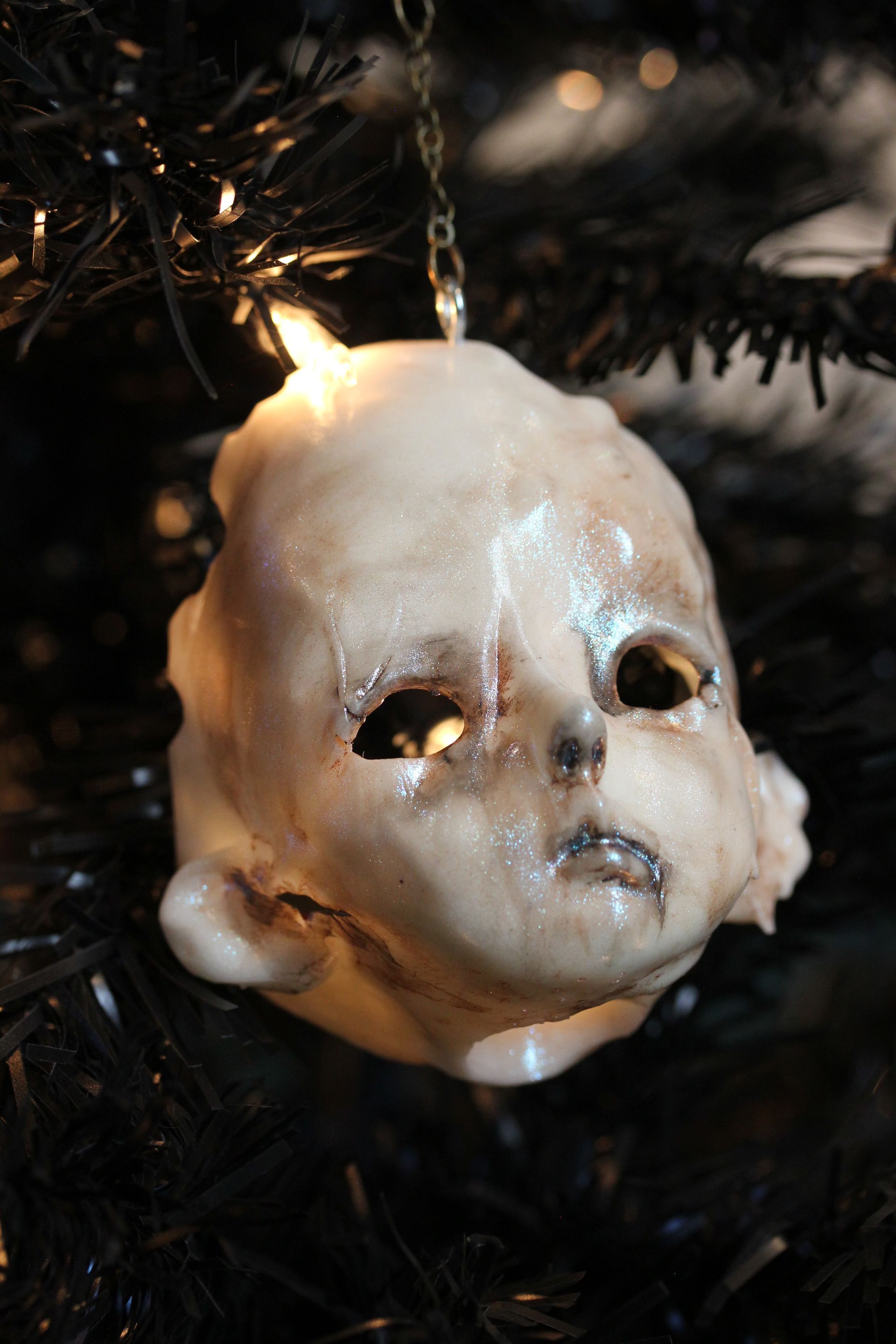 Melted Doll Head