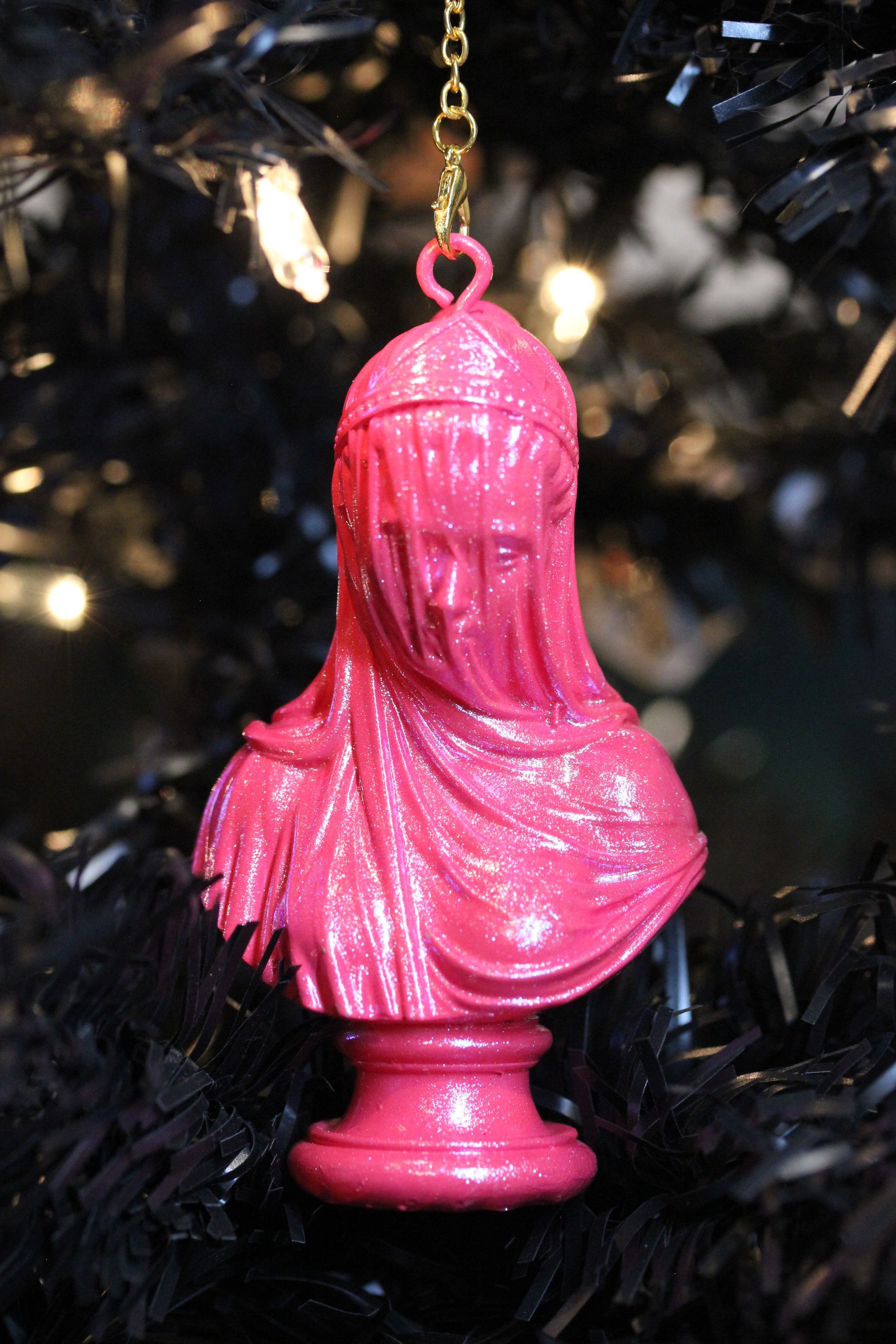 Shrouded Lady:  BubbleGum Pink