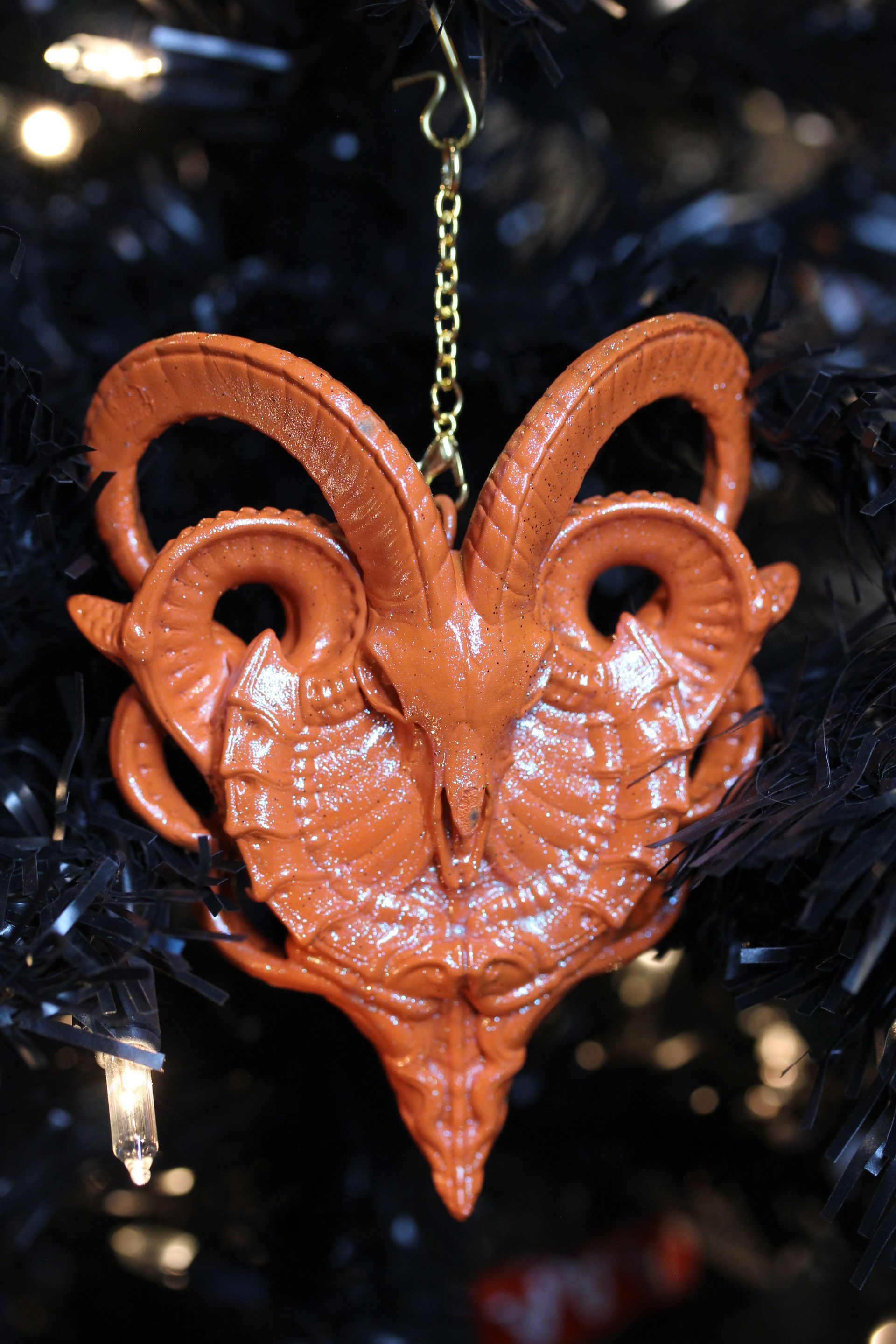 BioMechanical Goat:  Orange Luster