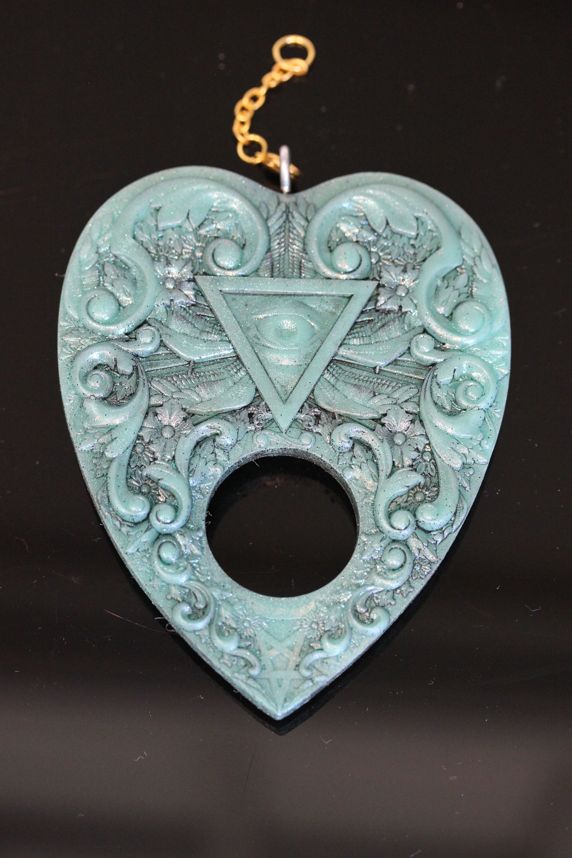 Planchette: Turqouise Antique