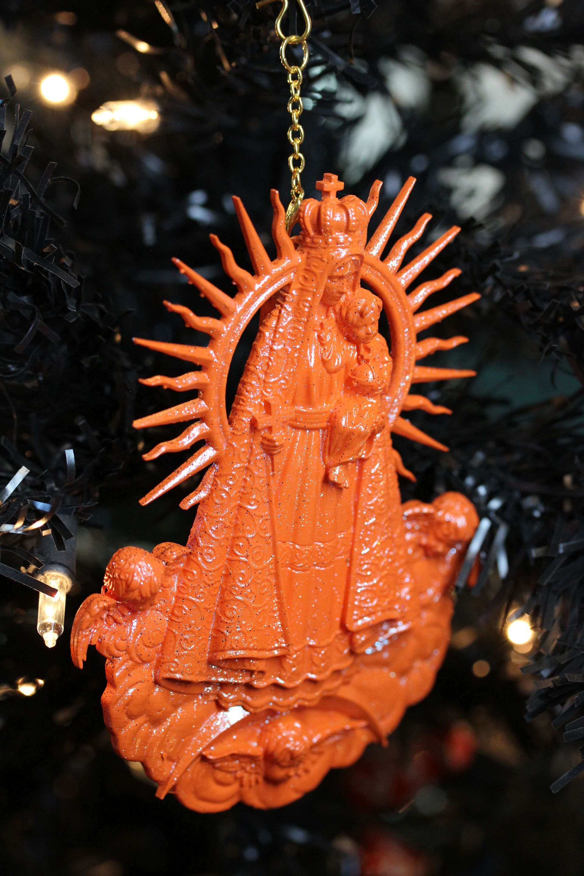 Madonna and Child:  Orange
