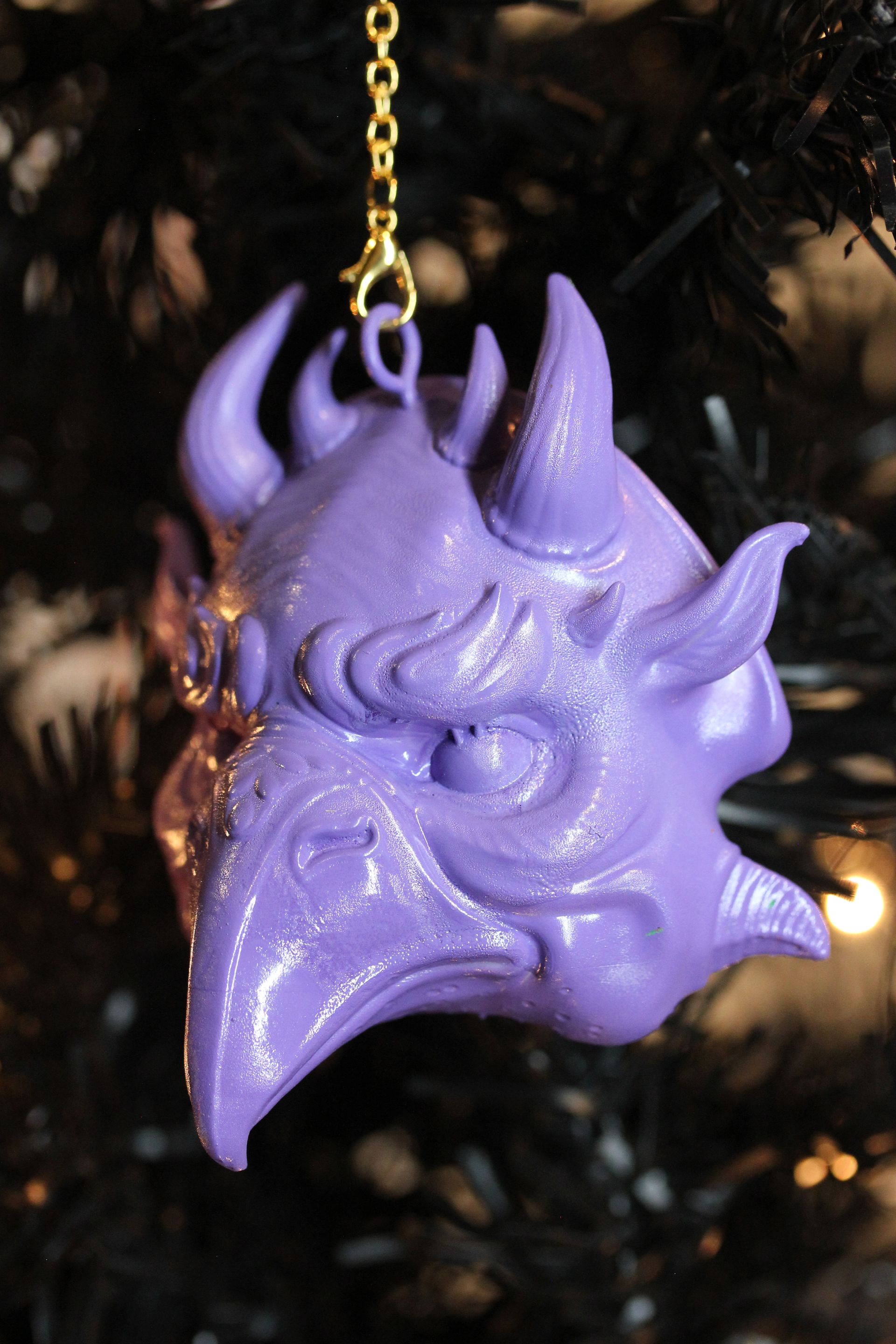 Demonic Beaked Bird:  Purple