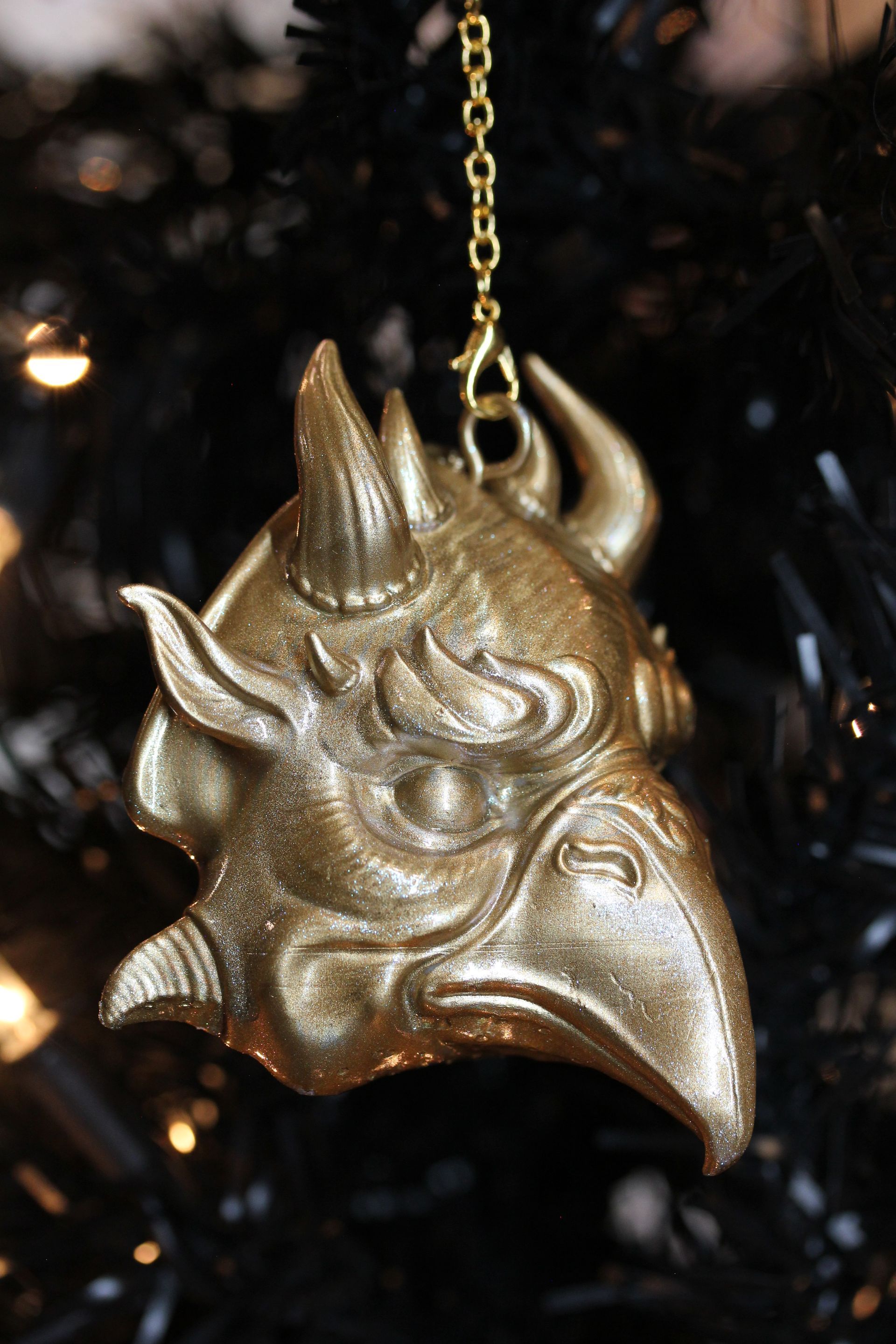 Demonic Beaked Bird:  Gold