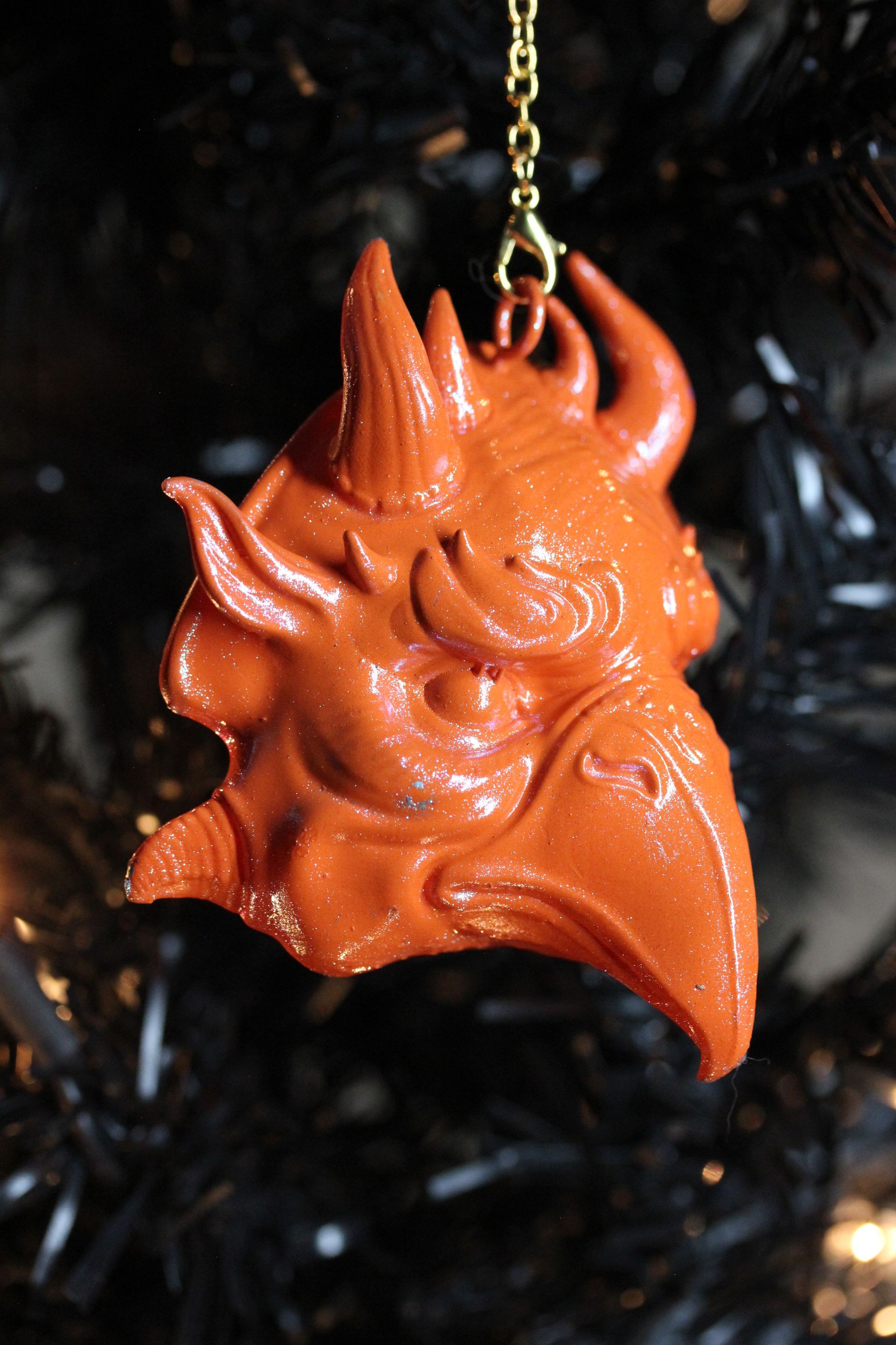 Demonic Beaked Bird: Orange