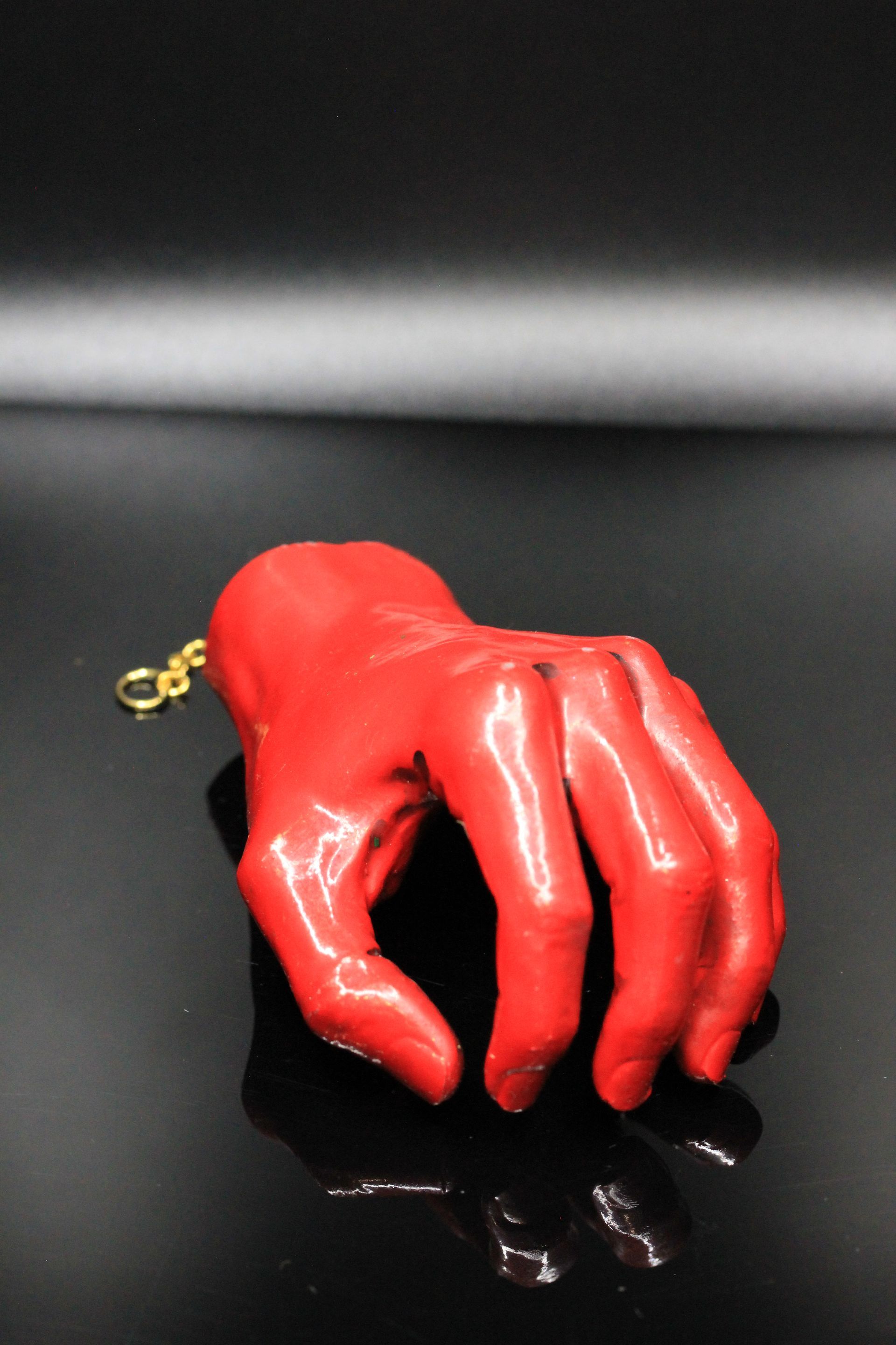 Halloween Hands:  Red