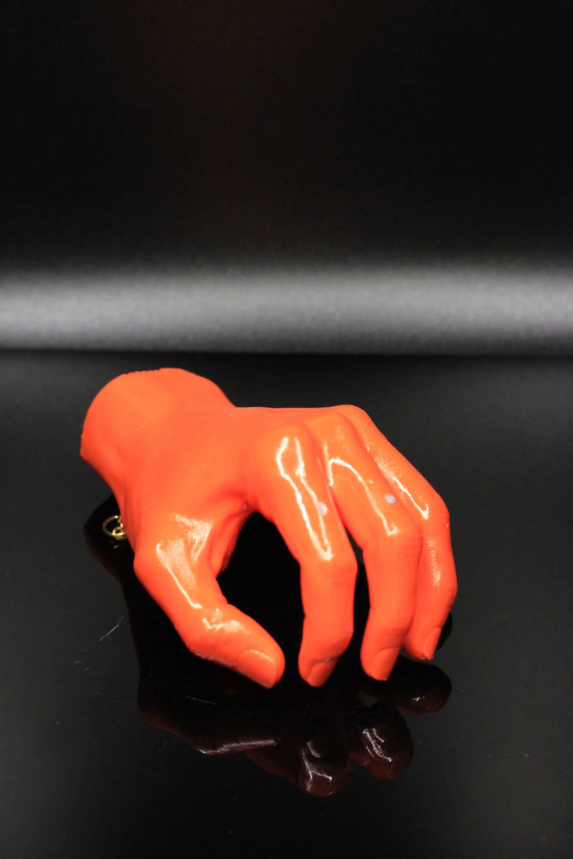 Halloween Hands:  Orange