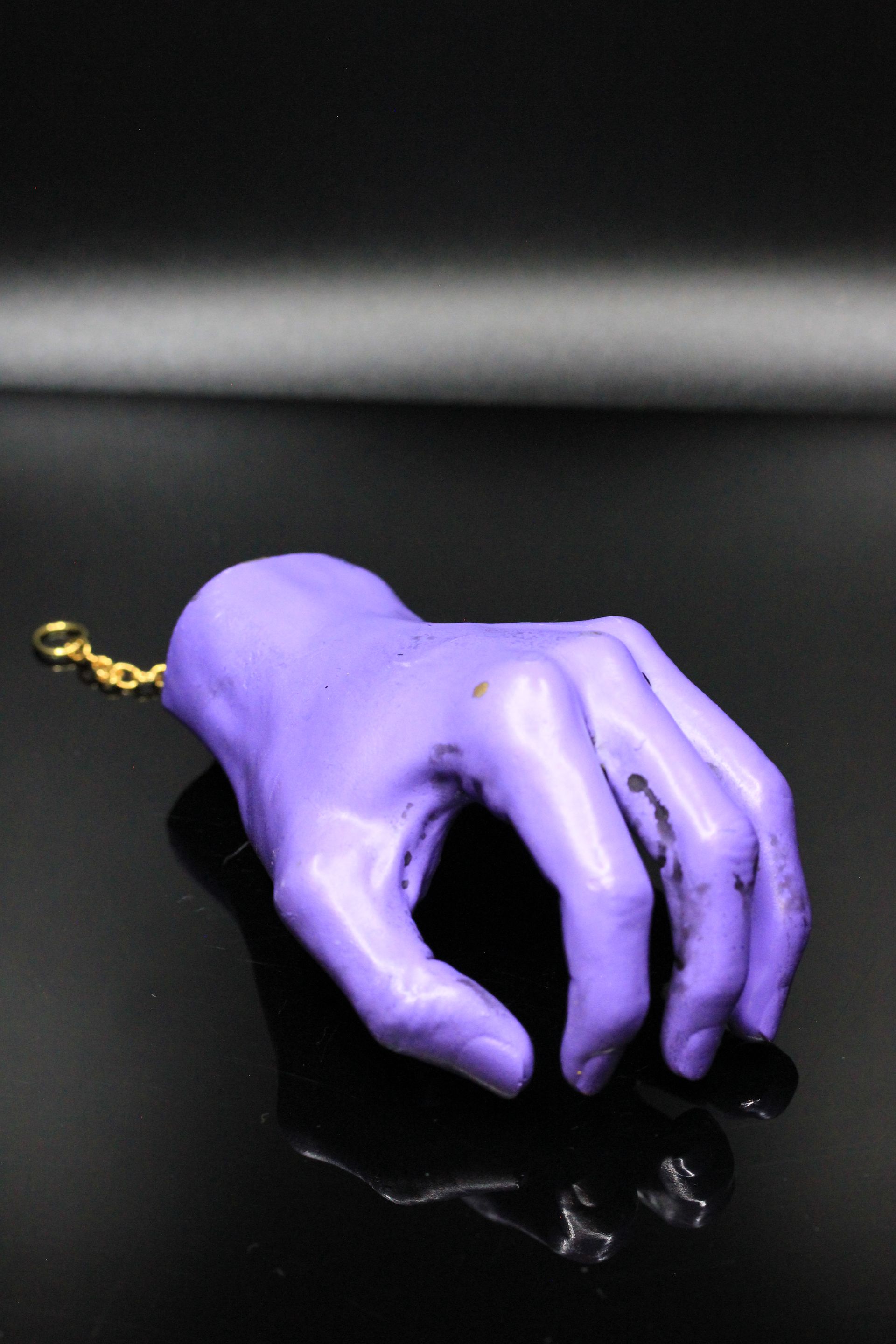 Halloween Hands:  Purple