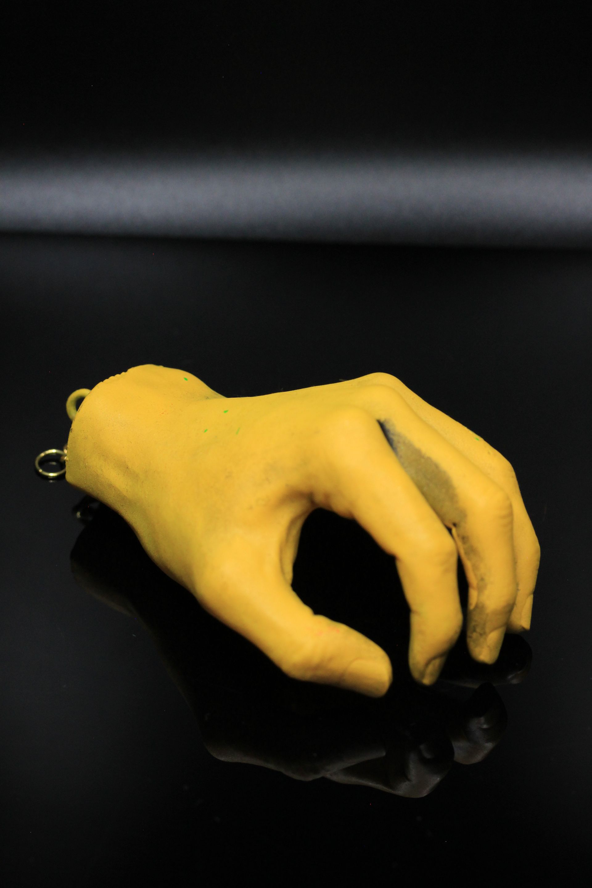 Halloween Hands:  Yellow