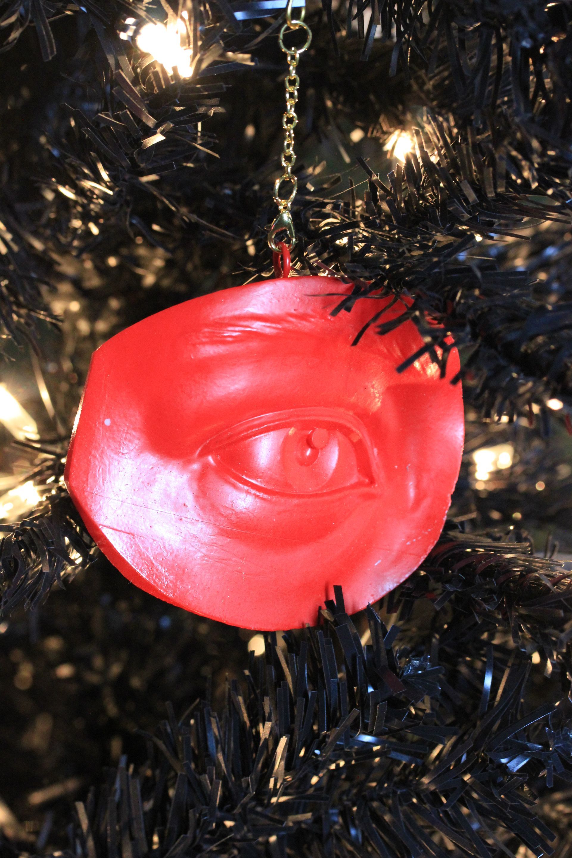 Prosthetic Eye:  Red