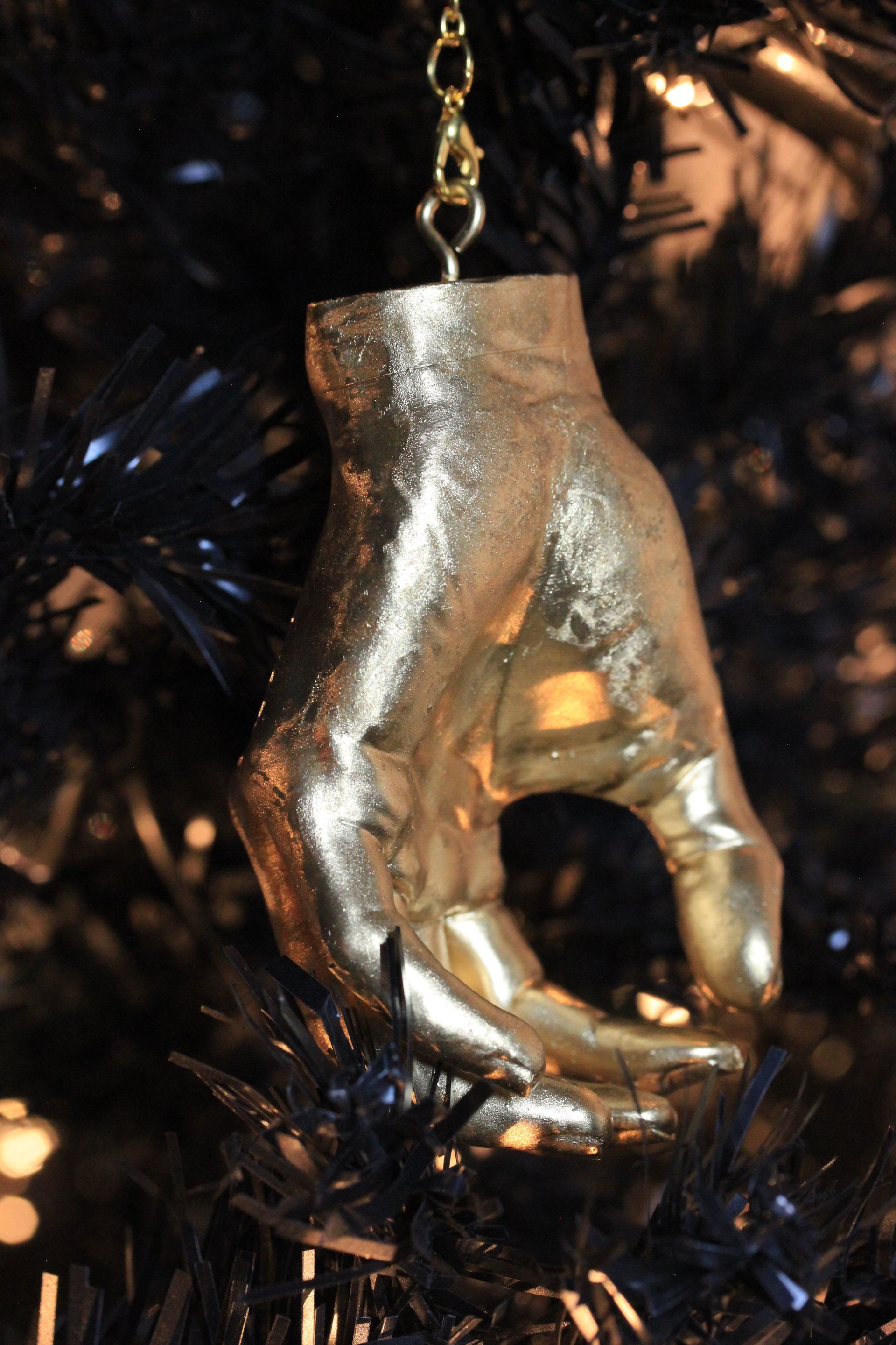 Halloween Hands:  Gold