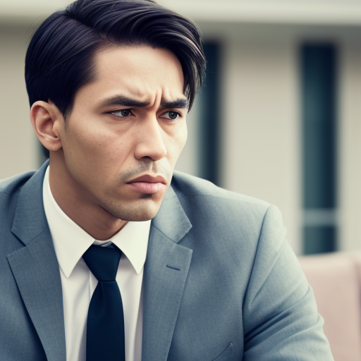 Uomo che studia la persona con lo sguardo