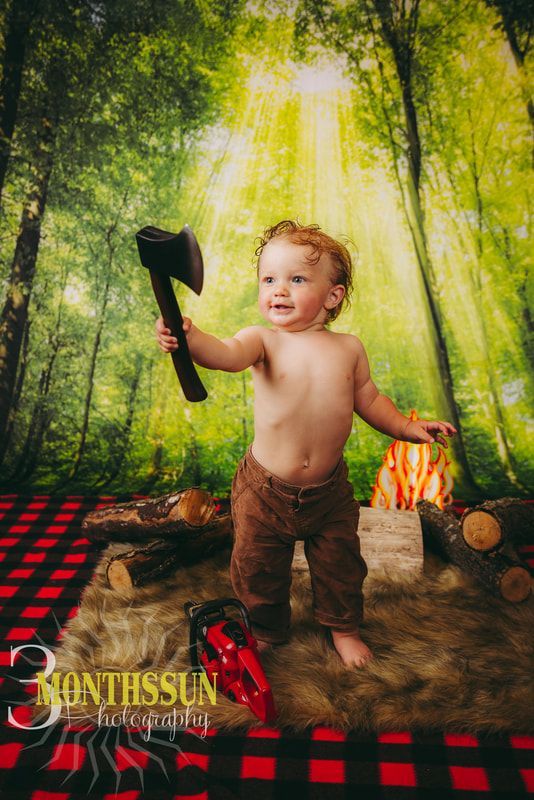 A baby photography