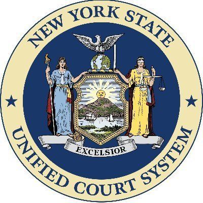 The seal of the new york state unified court system