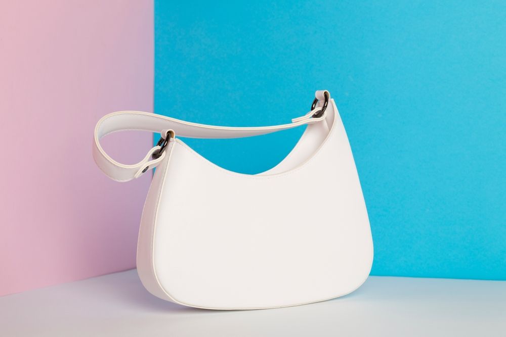 white shoulder purse at Naperville's Women's Accessories Boutique