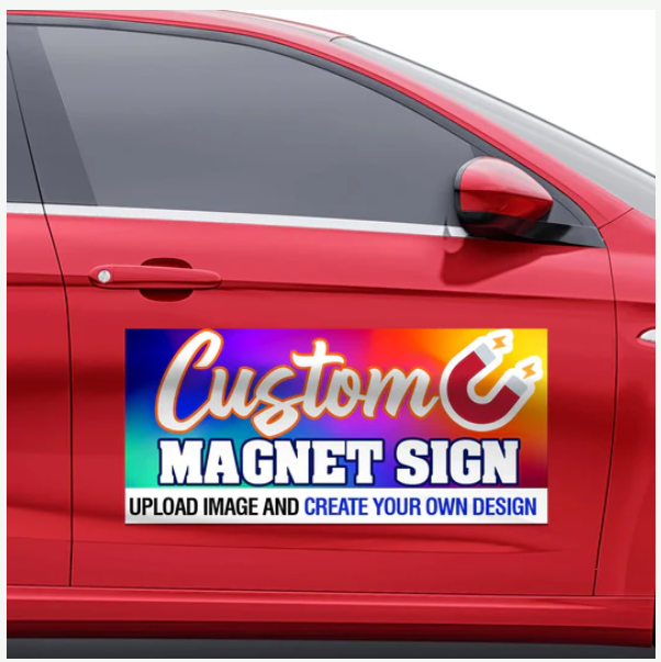 Printed magnets for vehicles, promotions, and branding. Durable, eye-catching designs made to last.
