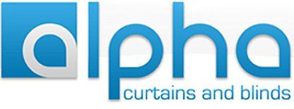 alpha curtains and blinds logo