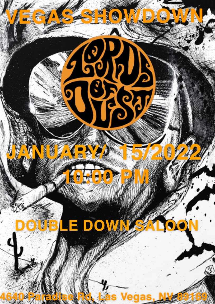 Lords of Dust at Double Down Showroom, Las Vegas, NV, January 15, 2022