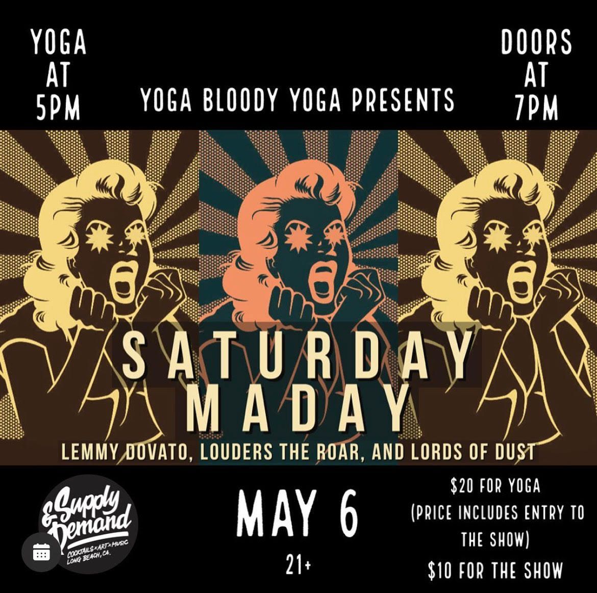 Lords of Dust - Concert - Saturday Mayday May 6  - Live Music