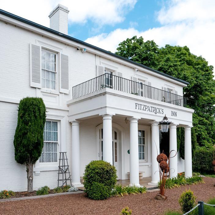 The front entrance of the Fitzpatrick's Inn