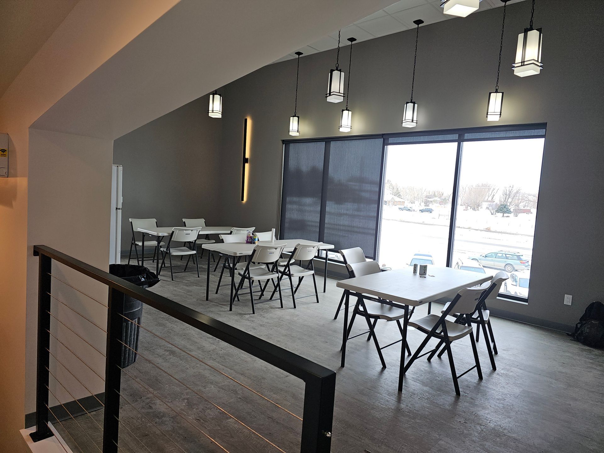 Finished commercial break room