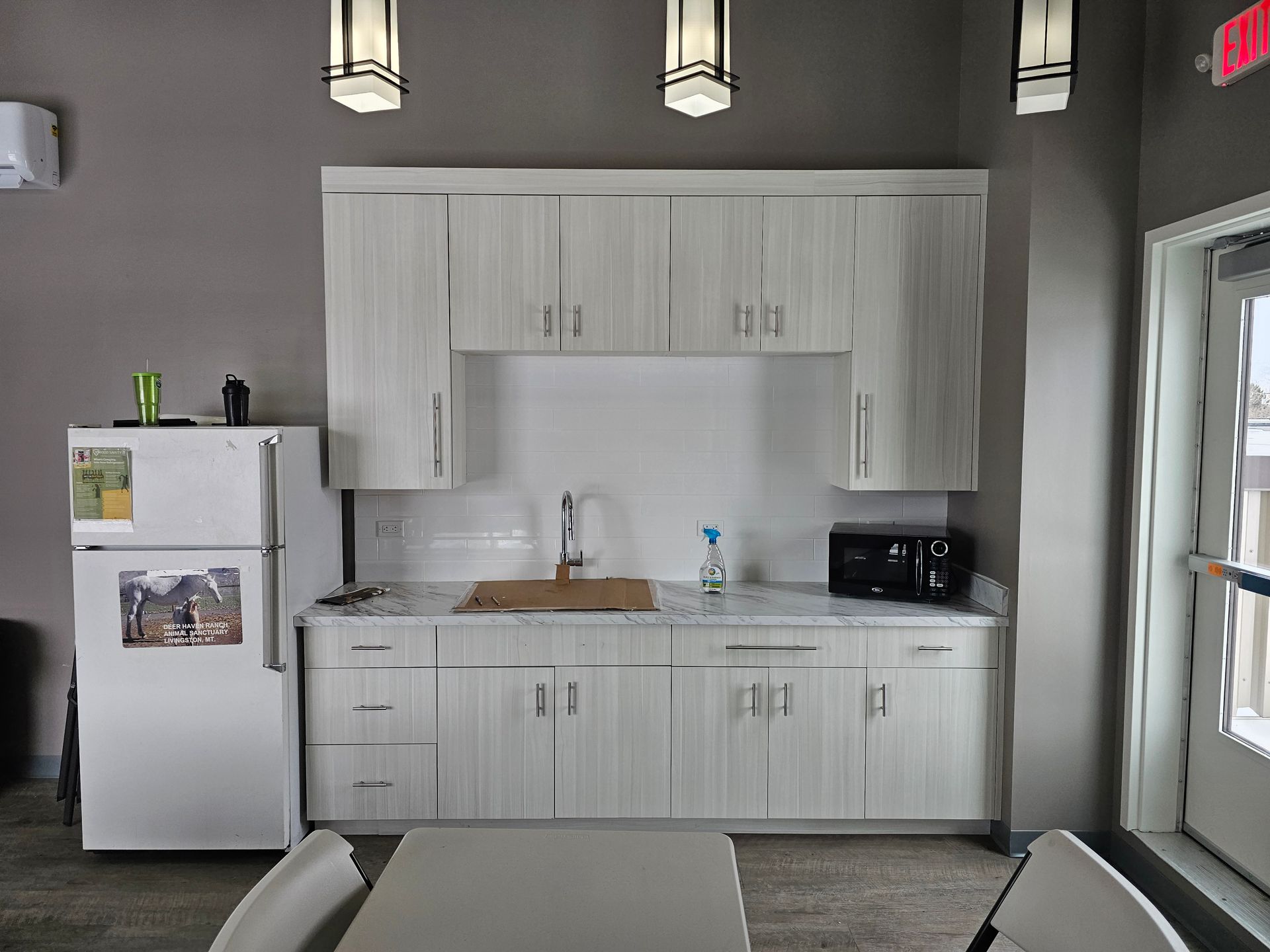 Finished Commercial Kitchen Cabinets