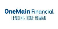 The logo for onemain financial lending done human.