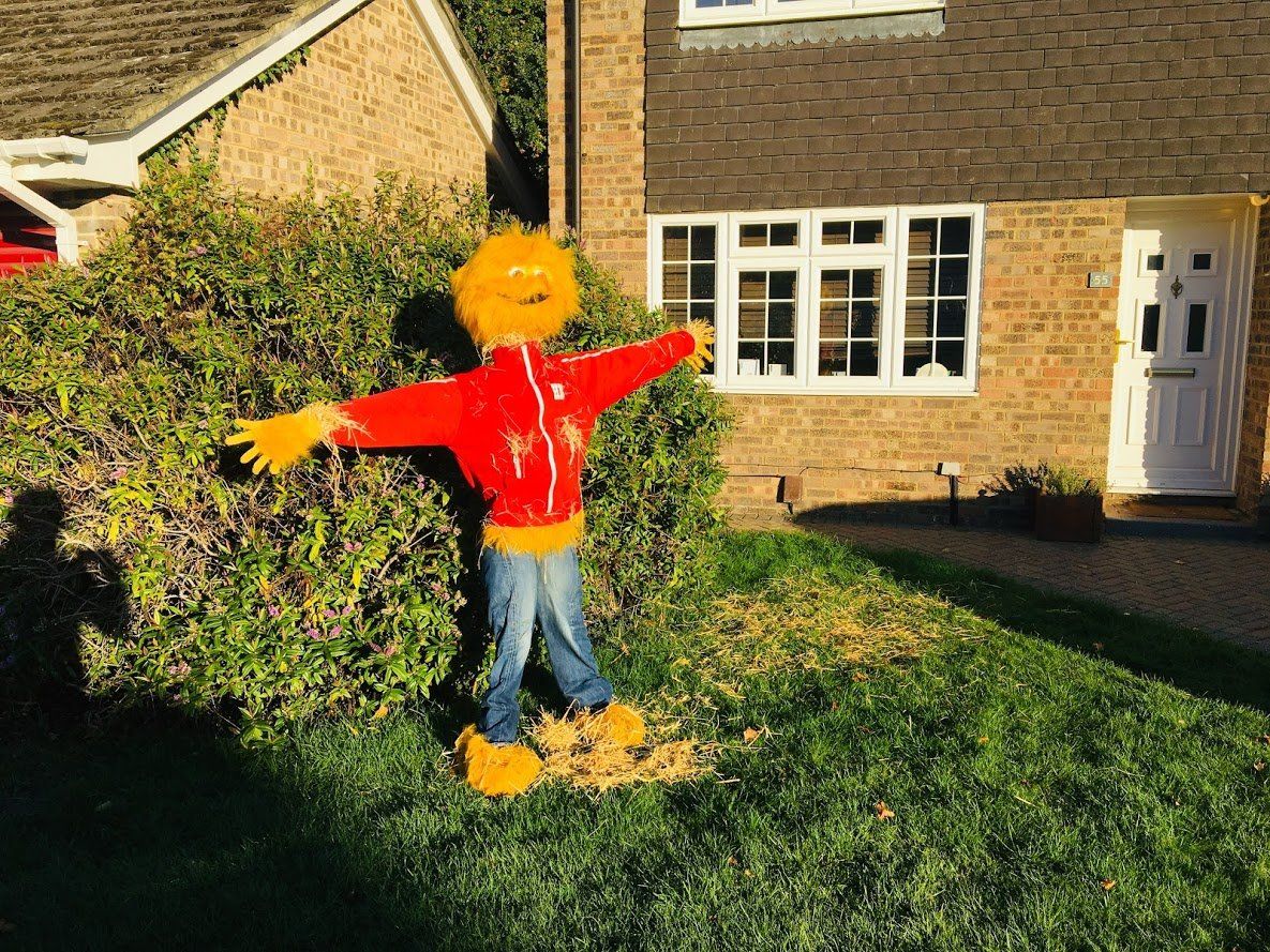 Binfield Scarecrow hunt, Berkshire, October Half Term, Trail