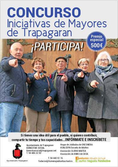 I Concurso de Iniciativas de Mayores Trapagaran