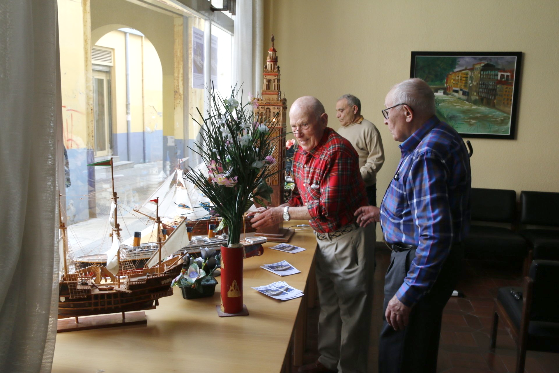 Taller de maquetas y flores