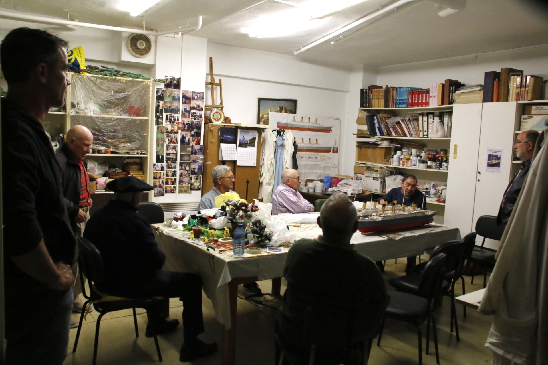 Taller de maquetas y flores